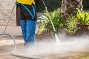 pressure washing